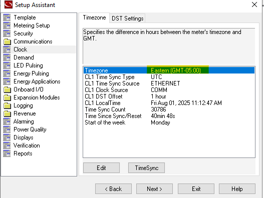 Screenshot of ION Setup Setup Assistant Screen