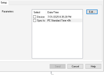 Screenshot from ION Setup Application
