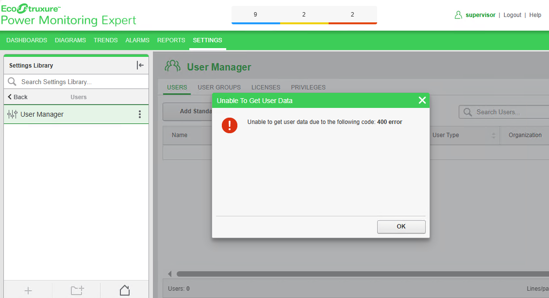 400 error bad request