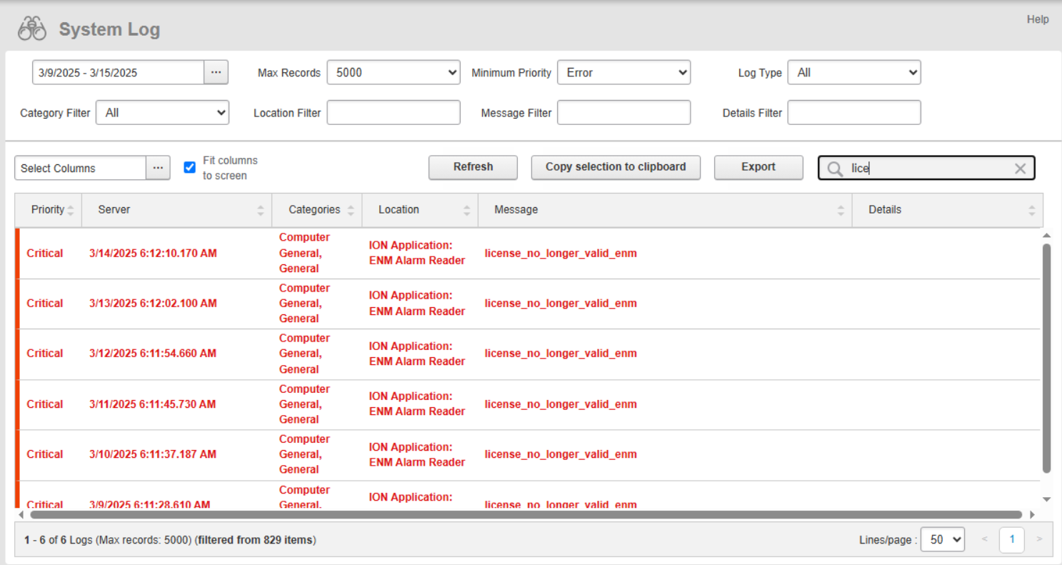 license_no_longer_valid errors