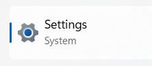 Settings icon