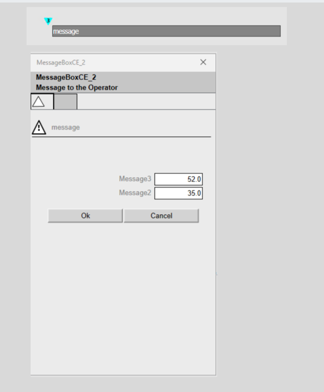 Healthy runtime popup