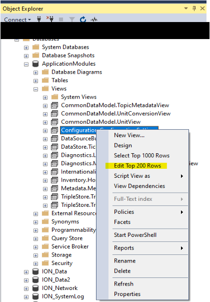 where to go in ssms
