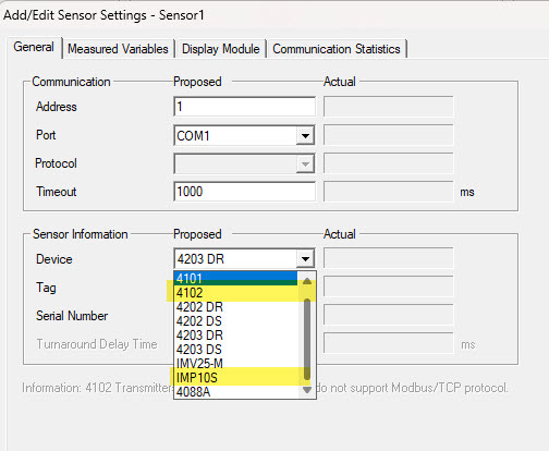 Sensor Selection