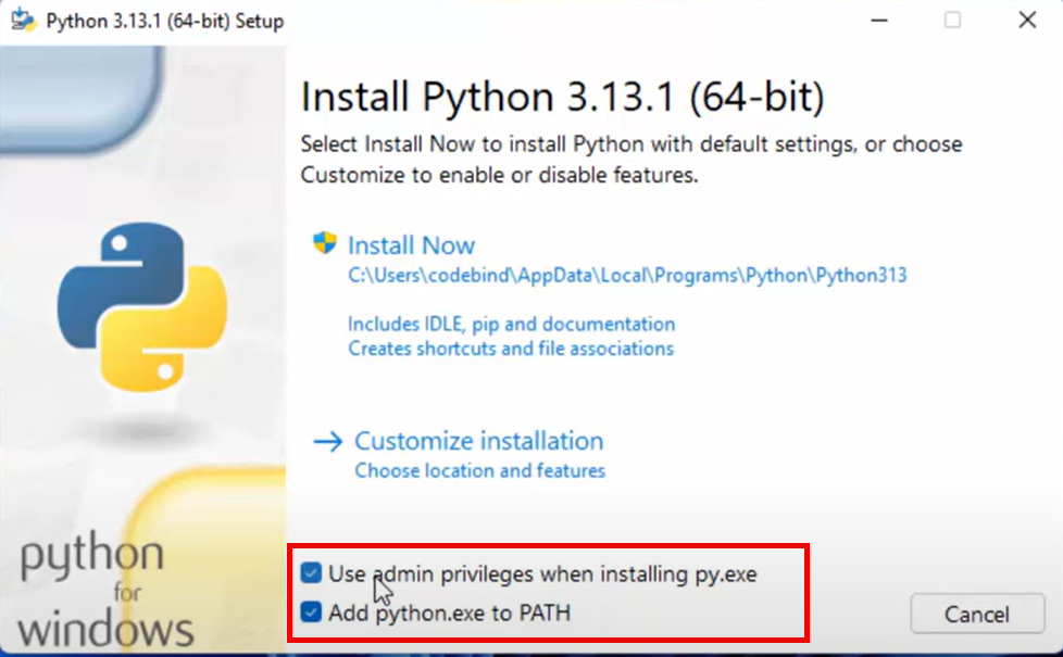 python