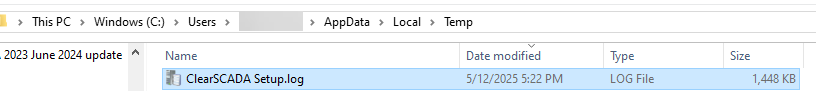 log default location