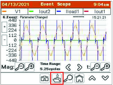 Waveform event scope