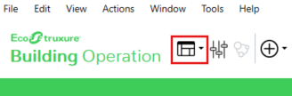 Botão de "Workspaces" na WorkStation