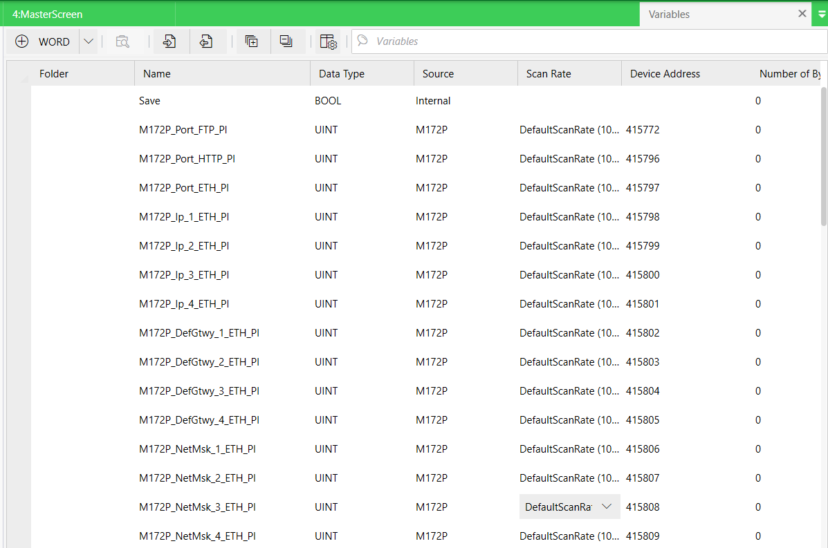 Imported Variables in EOTE