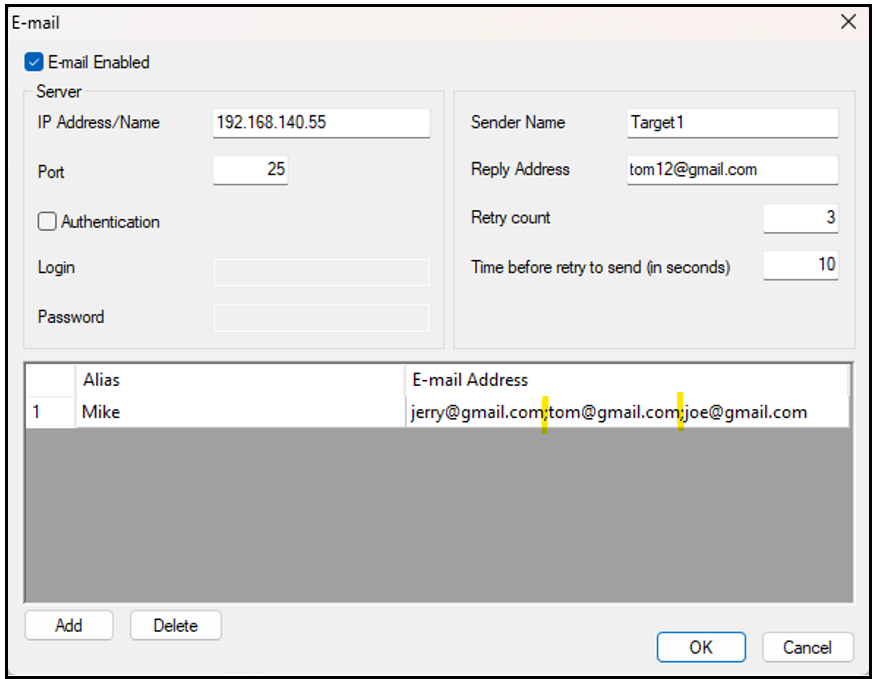 email alias