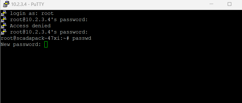 Putty command