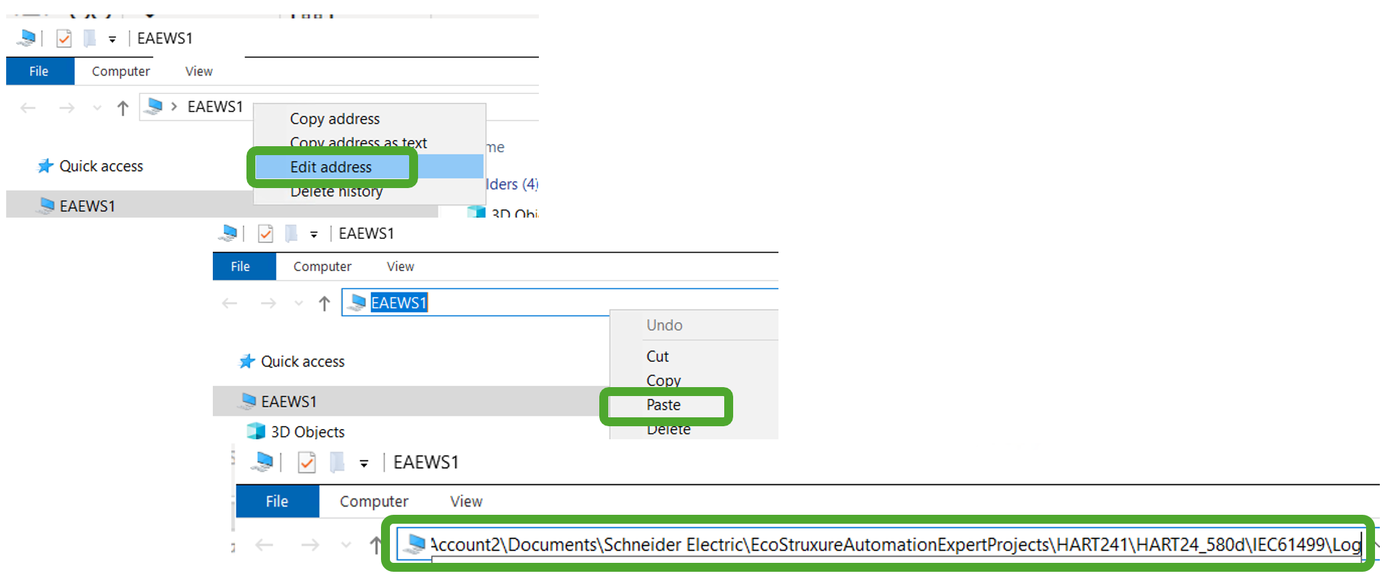 file explorer