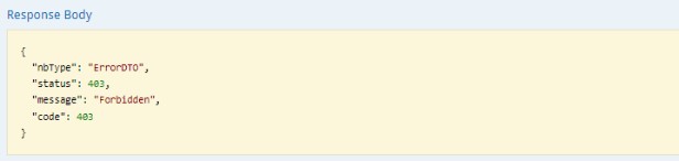 Error Response