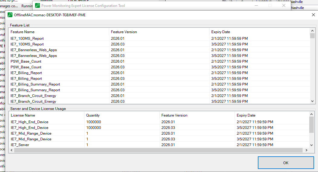 License Offline activation check example