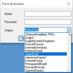 Login form Default