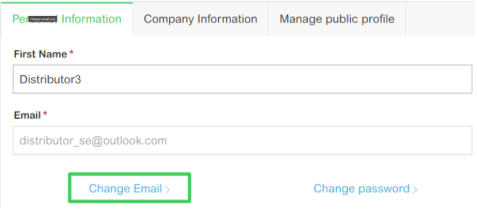 email update