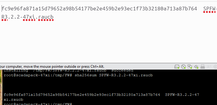 validate checksum
