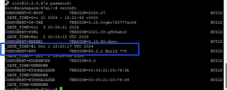 validate version