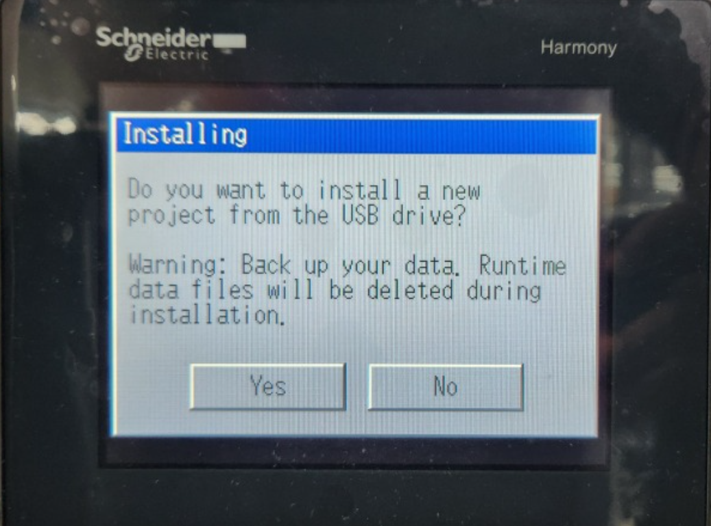 Image showing the confirmation to install the application file