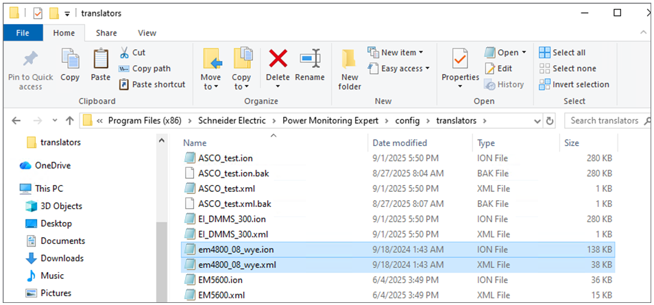 Pasted files in config translators