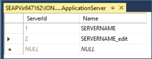 Copy correct name to ServerId 1