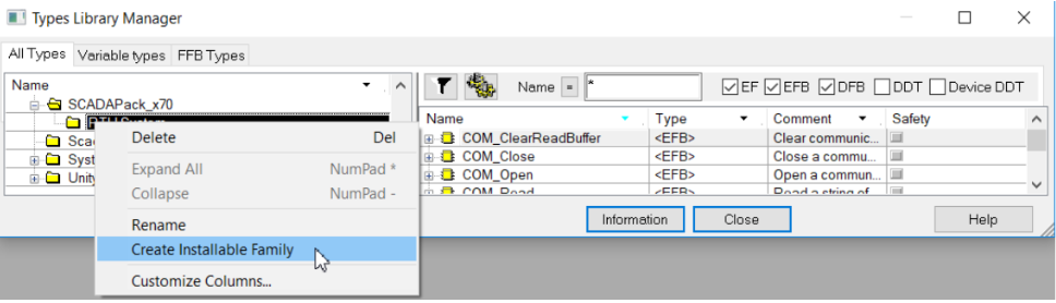 Types Library Manager