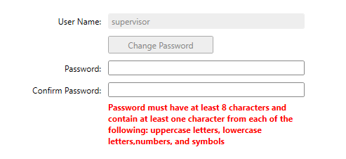 Password Reqs