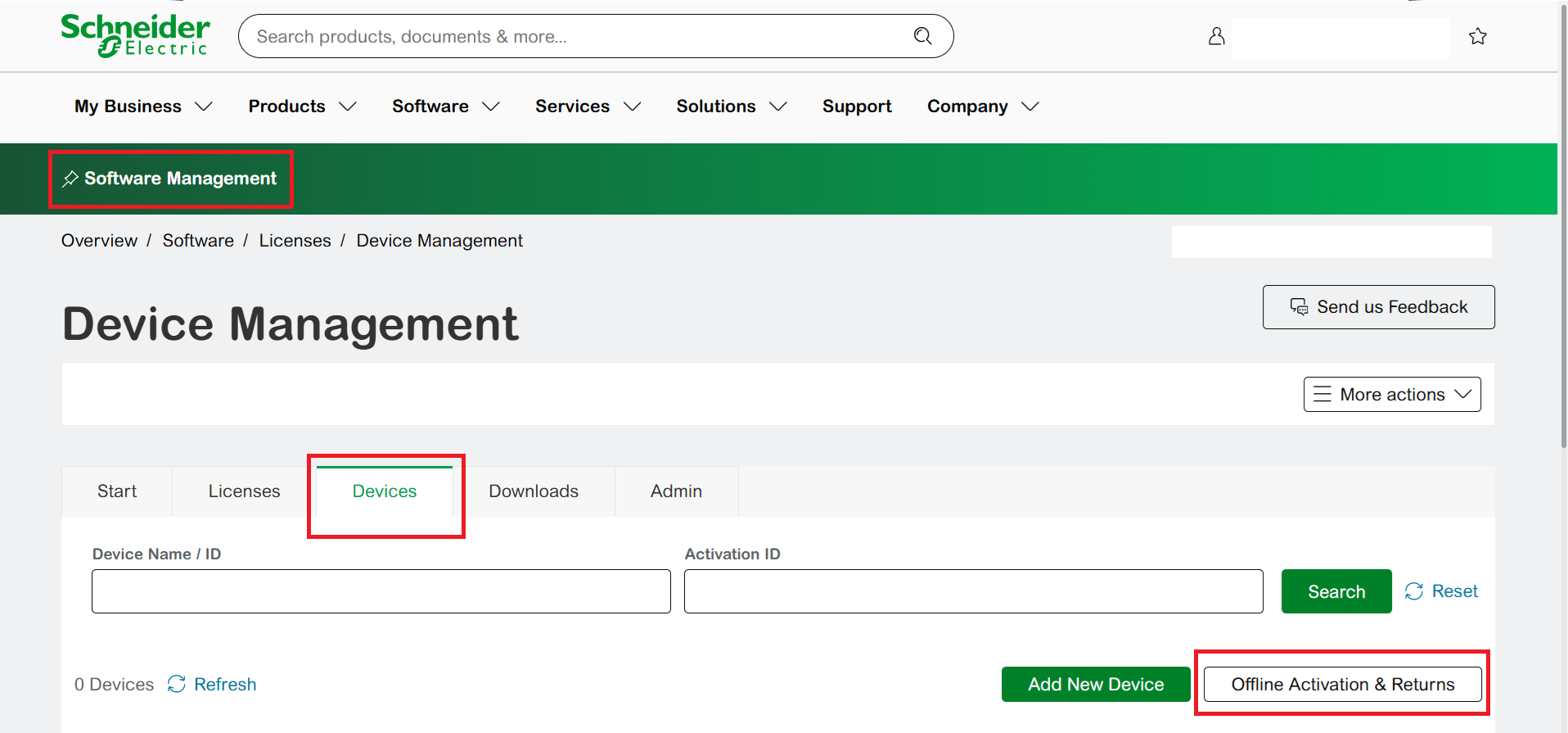 Offline Activation Navigation